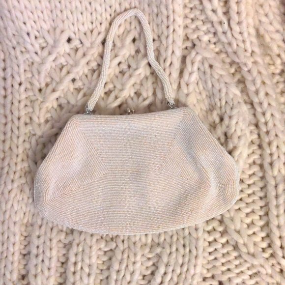 Delill Vintage handmade beaded bag - Picture 2 of 3